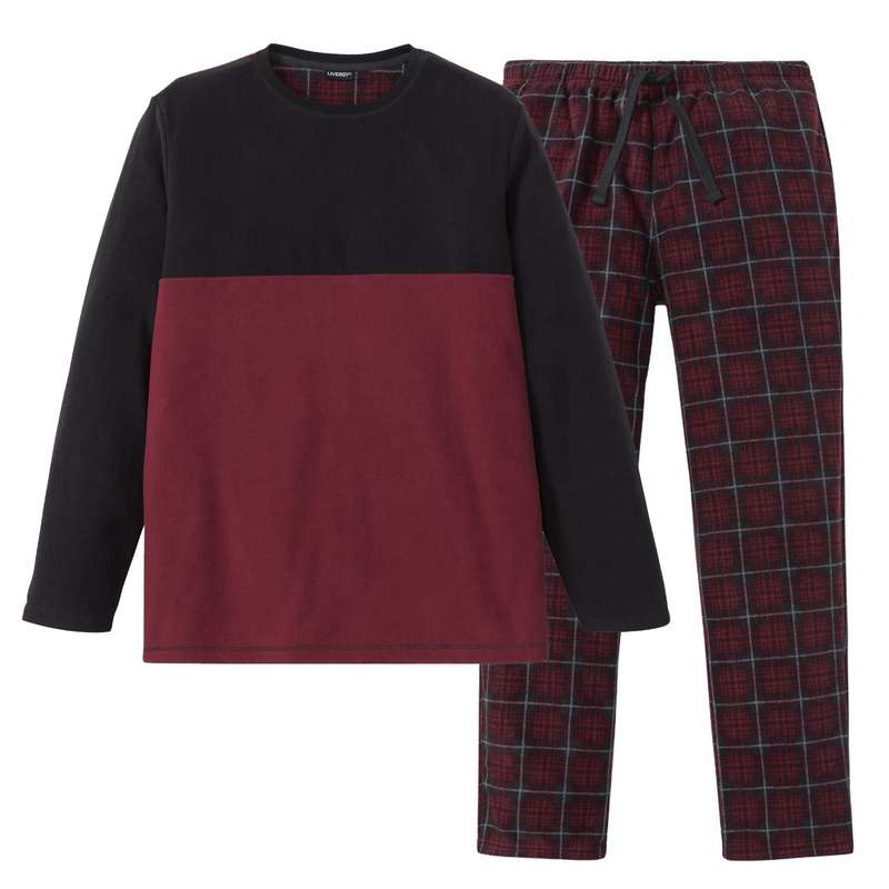 ست تی شرت و شلوار مردانه لیورجی مدل PO-RD2clr2021 رنگ قرمز