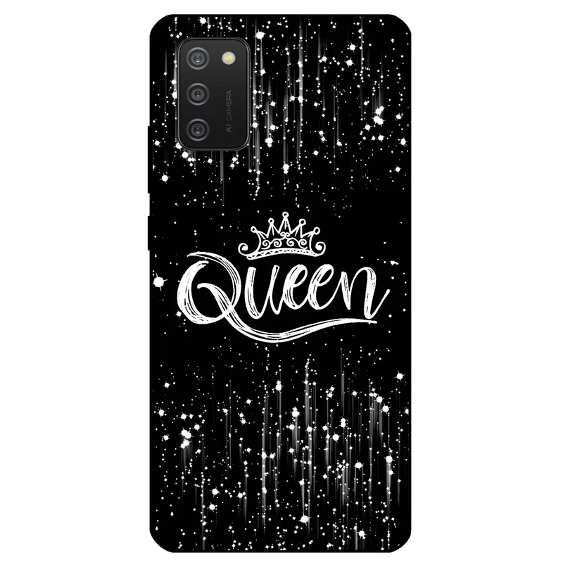 کاور مگافون طرح ملکه مدل 1893 مناسب برای گوشی موبایل سامسونگ Galaxy A02S         