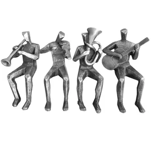 مجسمه طرح نوازنده موسیقی کد DEC-MN3 مجموعه 4 عددی