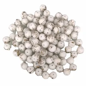 مهره دستبند مدل رگه کد 161 بسته 100 عددی