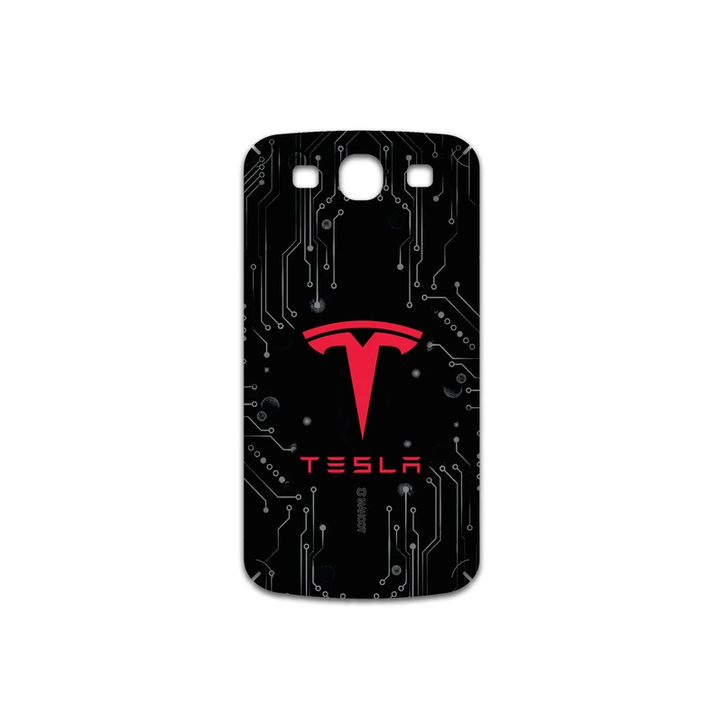 برچسب پوششی ماهوت مدل TESLA-Motors مناسب برای گوشی موبایل سامسونگ Galaxy S3 Neo