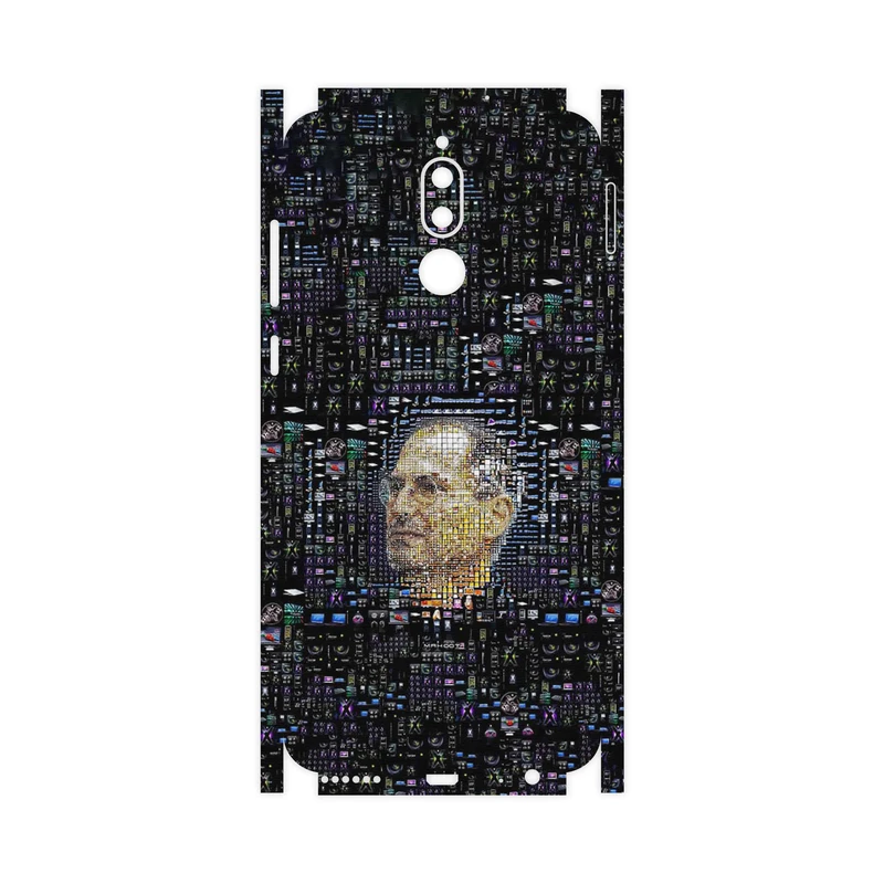 برچسب پوششی ماهوت مدل 2 Collage of Steve Jobs-FullSkin مناسب برای گوشی موبایل هوآوی Mate 10 Lite