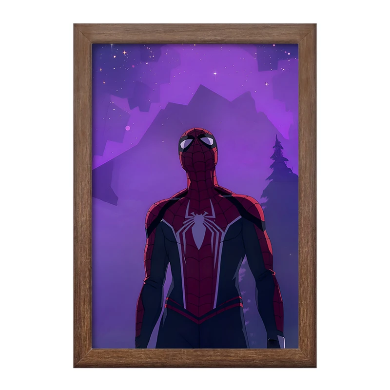 تابلو خندالو طرح مرد عنکبوتی کد F9481