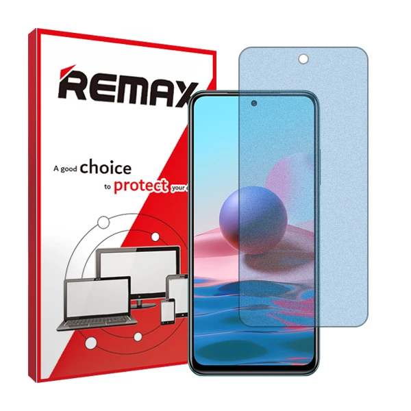 محافظ صفحه نمایش مات آنتی بلو ریمکس مدل HyMBLU مناسب برای گوشی موبایل شیائومی Redmi Note 10