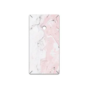 MAHOOT Blanco-Pink-Marble Cover Sticker for Nokia Lumia 520