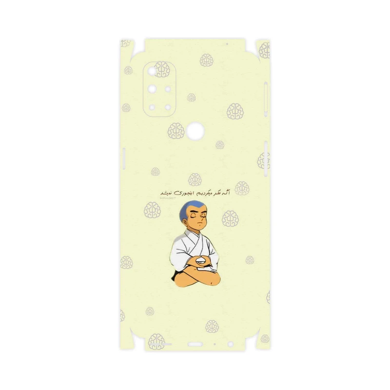 برچسب پوششی ماهوت مدل Ikkyu-san-FullSkin مناسب برای گوشی موبایل وان پلاس Nord N10 5G