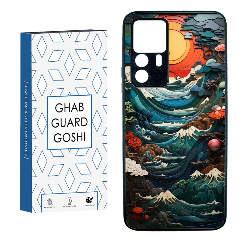 کاور قاب گارد گوشی طرح منظره کد TPUBA-205 مناسب برای گوشی موبایل شیائومی  MI 12T / 12T PRO  