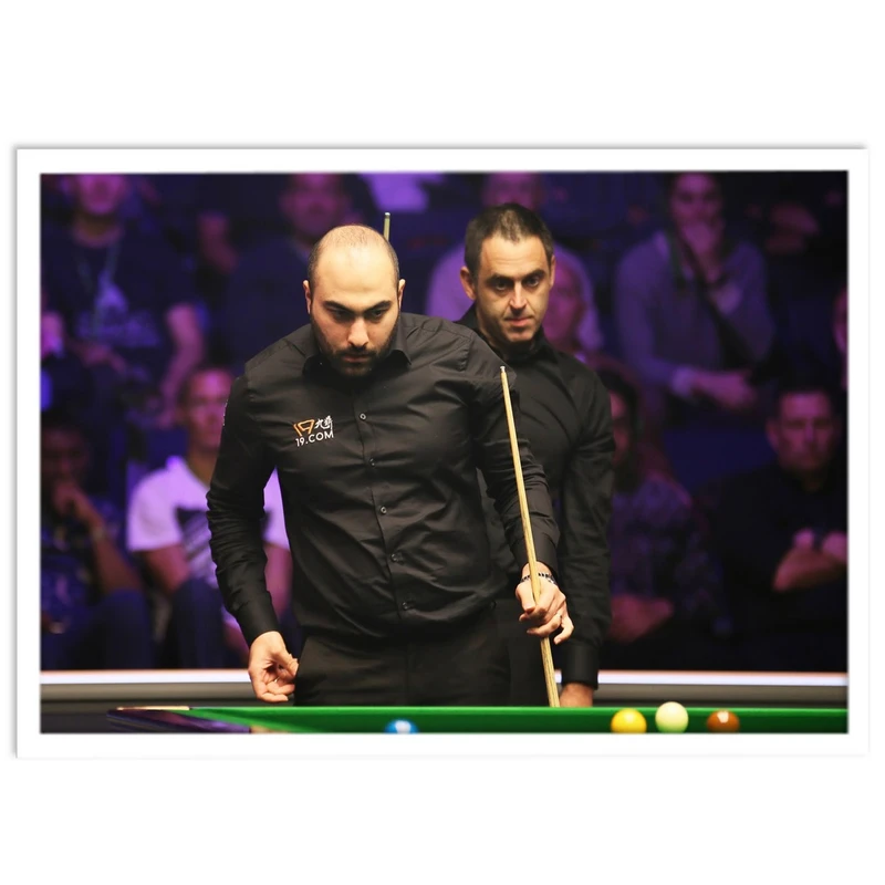 تابلو نوری بکلیت طرح بازیکن اسنوکر و بیلیارد حسین وفایی مدل W-14241