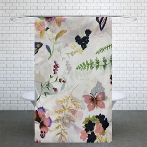 پرده حمام کد PH131 سایز 170x200 سانتی متر