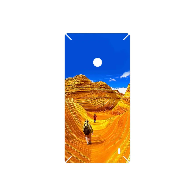 برچسب پوششی ماهوت مدل Amazing Rocks مناسب برای گوشی موبایل نوکیا Lumia 520