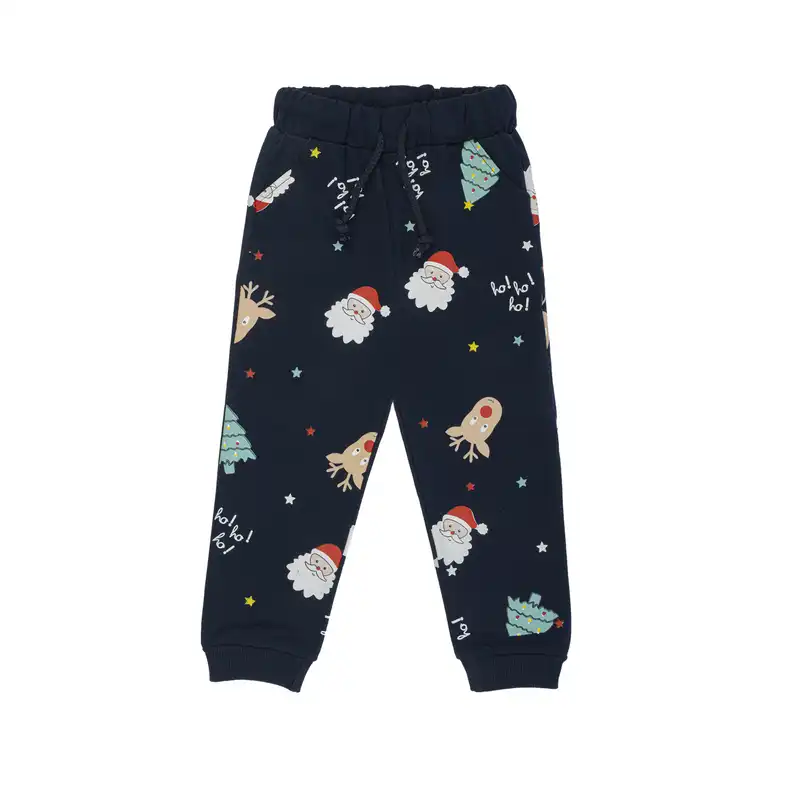 ست سویشرت و شلوار پسرانه فیورلا مدل کریسمس کد 24534-34534