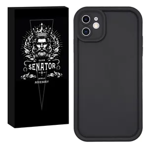 کاور سناتور قاب مدل سالیدکالر مناسب برای گوشی موبایل اپل iPhone 12