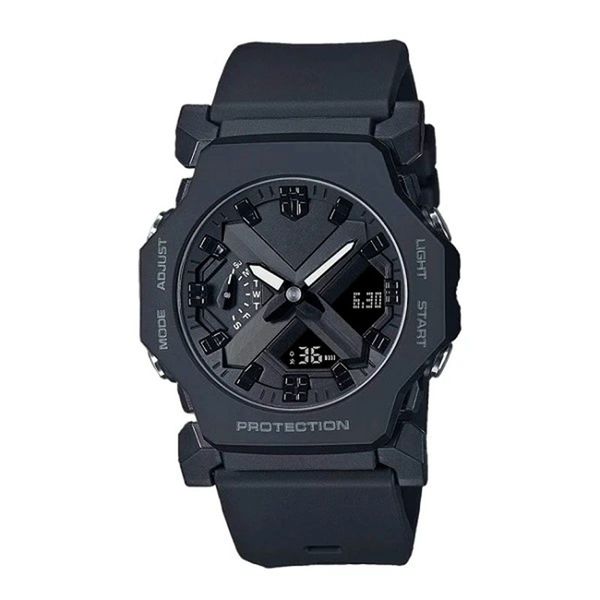 ساعت مچی عقربهای کوارتز مردانه مدل ایکس دو زمانه کرنومتر دار موتور برقی کد GA2300