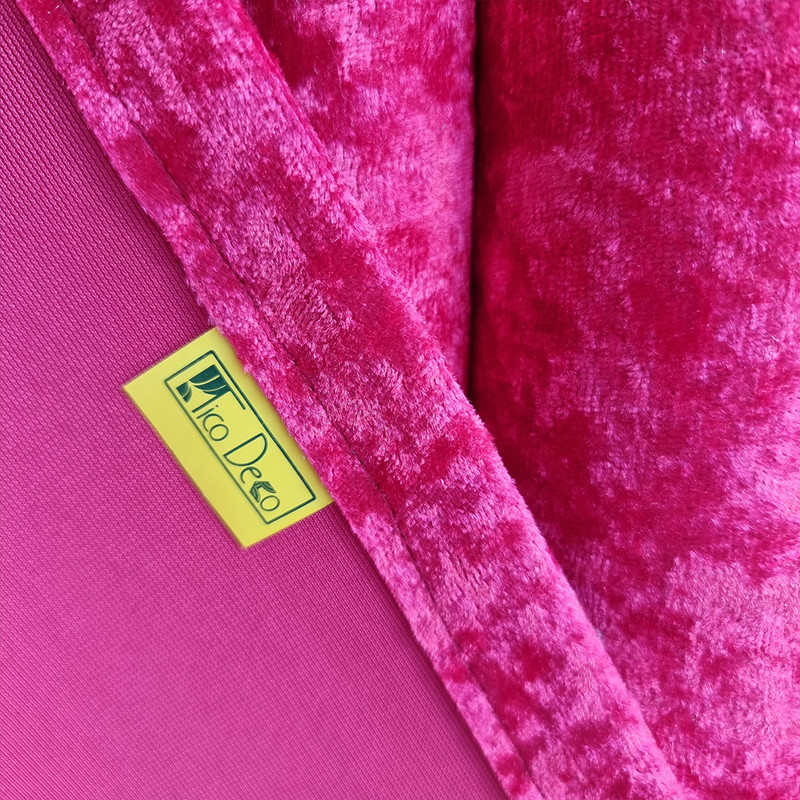 پرده تیکو دکو مدل مخمل کراشد سایز 160x280 سانتی متر