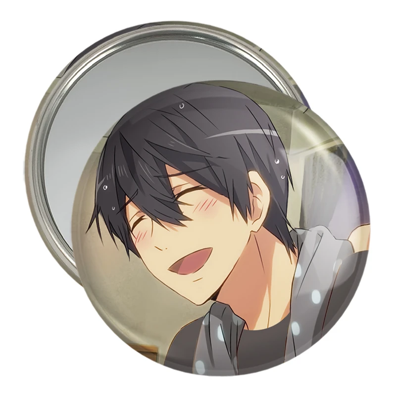 آینه جیبی خندالو مدل هاروکا ناسه انیمه فری تیل Fairy Tail  کد 15614