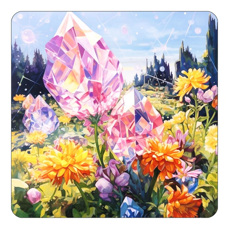 مگنت کاکتی طرح نقاشی رنگ روغن مدل mp69658