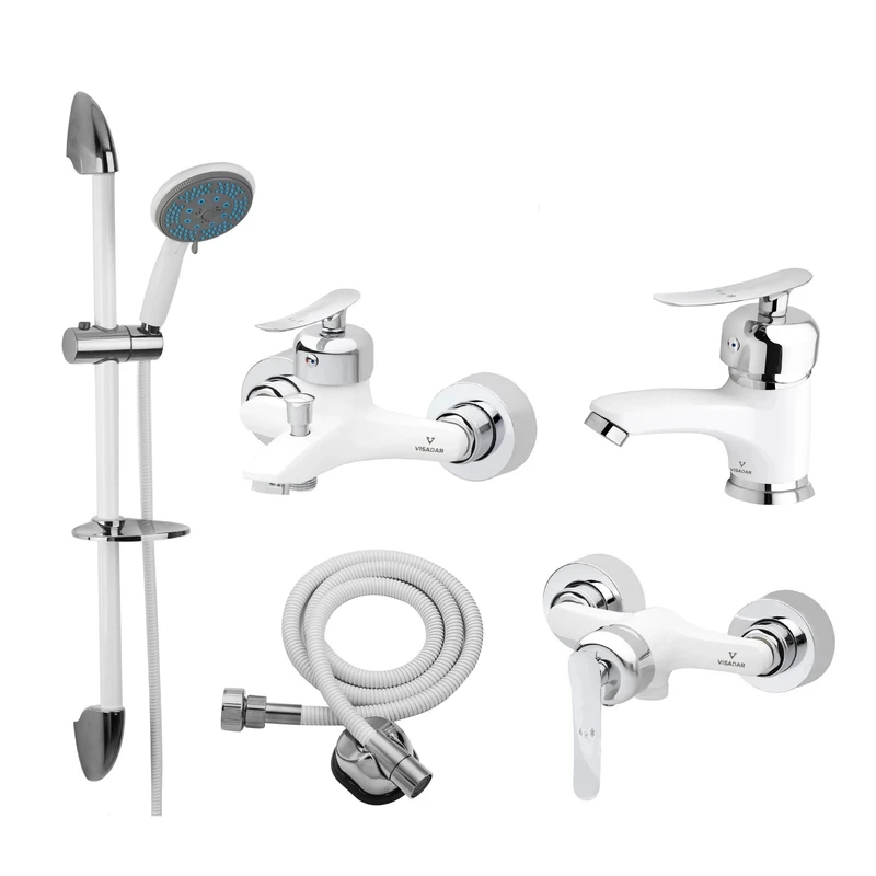 ست شیرآلات ویسادار مدل هرمس مجموعه 5 عددی