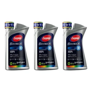 ضدیخ و ضدجوش 100 درصد خالص کاسپین مدل Four Seasons حجم 900 میلی‌ لیتر بسته 3 عددی