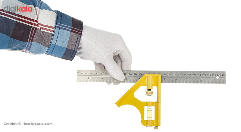 گونیا خط کش تراز استنلی مدل 028-46-2 سایز 300 میلی متر