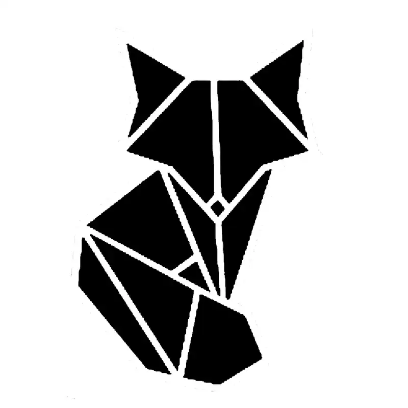 شابلون باتیس آرت طرح روباه کد 50-32