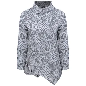 بلوز آستین بلند زنانه مدل یقه اسکی