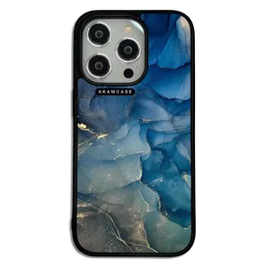 AKAM AMC-WA14PRO-MARBLE-38 Cover For Apple iPhone 14 Pro