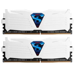 رم دسکتاپ DDR4 دوکاناله 3000 مگاهرتز CL15 گیل مدل Super Luce سری سفید ظرفیت 8 گیگابایت