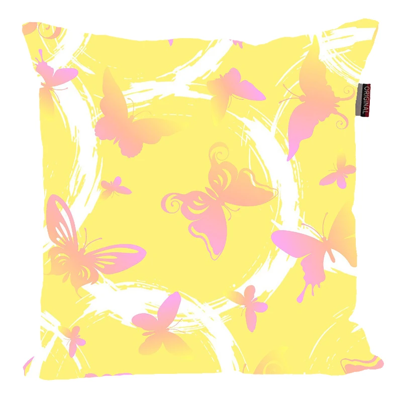 کوسن ناریکو مدل فانتزی طرح پروانه کد 0523