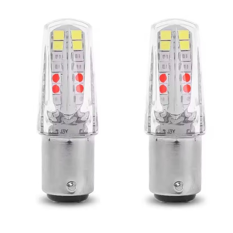 لامپ خودرو یوبیز مدل رانینگ کد RGB پایه1157 بسته دو عددی