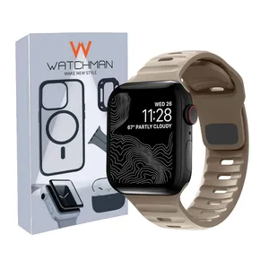 بند واچ من مدل Spigen Sport مناسب برای ساعت هوشمند اپل SE Aluminum Case 44mm
