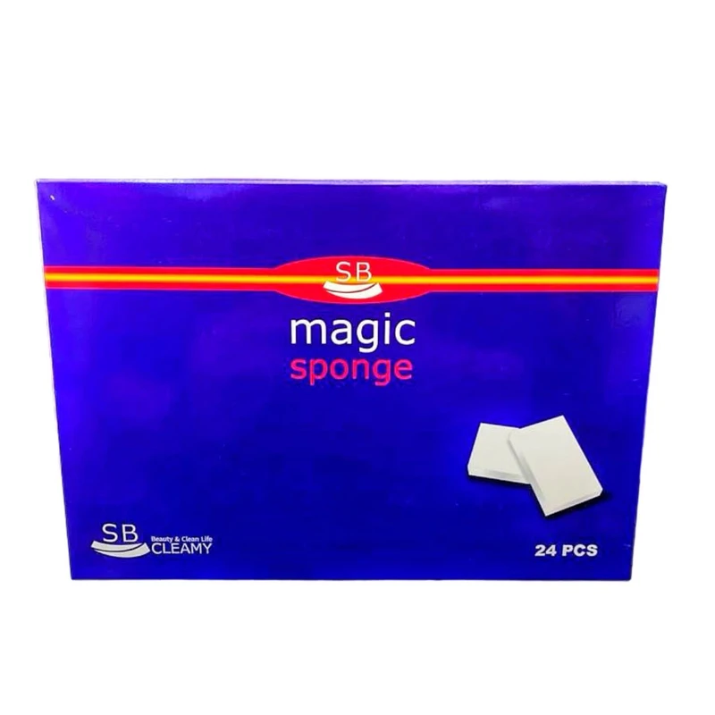 پد نظافت اس بی مدل magic sponge بسته 24 عددی پد نظافت اس بی مدل magic sponge بسته 24 عددی