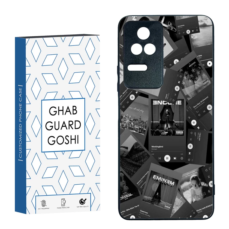 کاور قاب گارد گوشی طرح موزیک کد TPU-265 مناسب برای گوشی موبایل شیائومی  Redmi K40S / Poco F4 5G