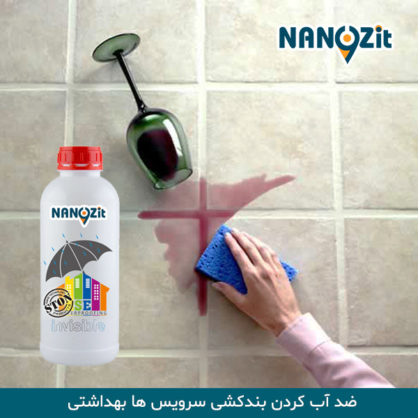 محلول آبگریز نما ساختمان نانوزیت مدل NSE5000 حجم 1 لیتر