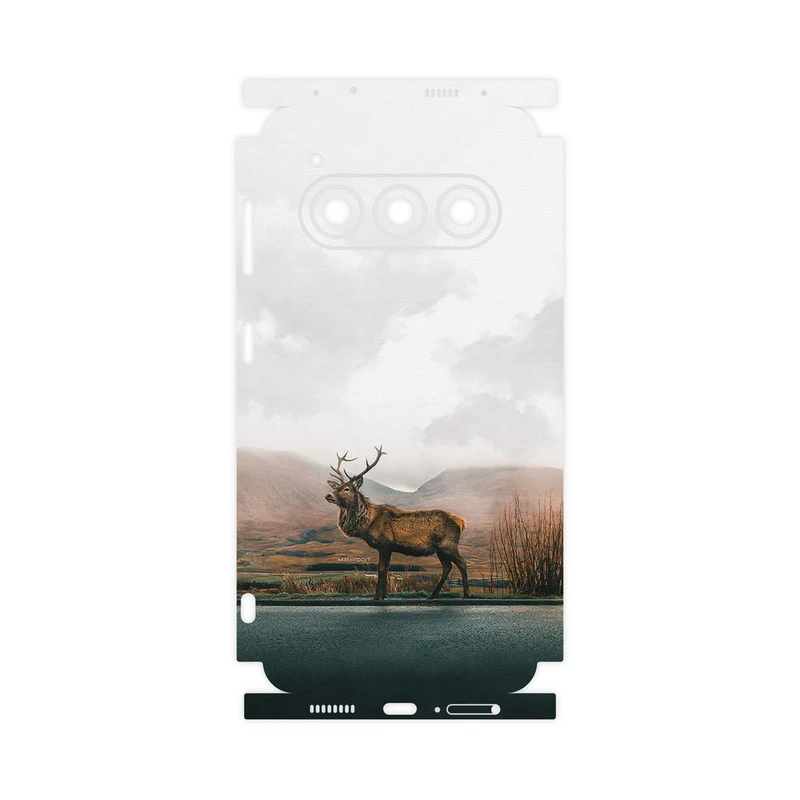 برچسب پوششی ماهوت مدل Horned_Deer-FullSkin مناسب برای گوشی موبایل داریا Bond II 5G