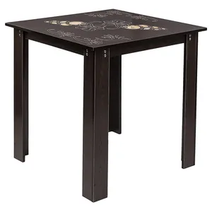میز ناهار خوری صنایع چوب قائم کد K208 سایز 80 × 80