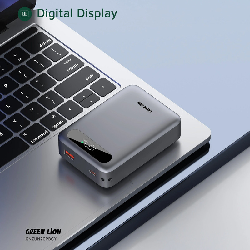 پاوربانک 22.5 وات گرین لاین مدل GL-PX54 ظرفیت 20000 میلی‌آمپرساعت