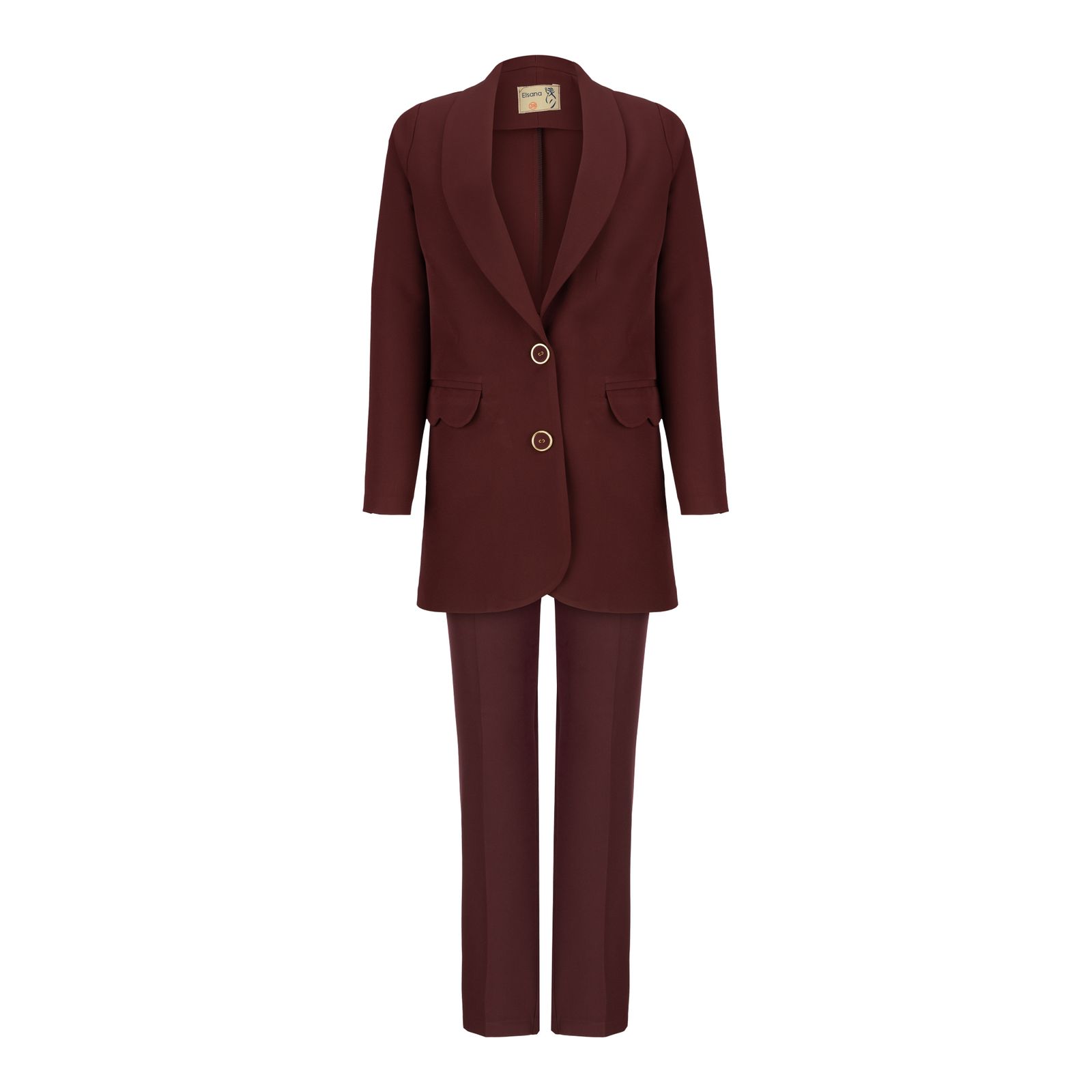 مانتو و شلوار زنانه السانا مدل تپش کد 79436 -  - 10