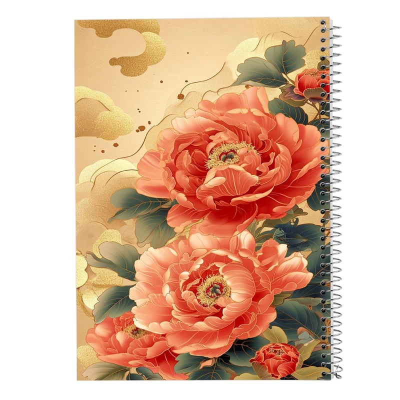 دفتر لیست خرید 50 برگ مدوپد مدل گل کد DF15946