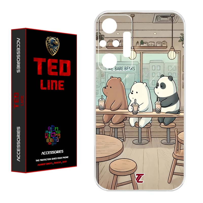کاور تدلاین طرح خرس کد 1164 مناسب برای گوشی موبایل شیائومی Redmi Note 10 Pro / Note 10 Pro Max