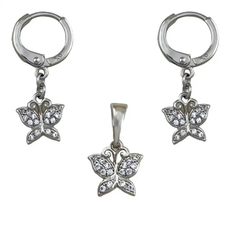 نیم ست زنانه ژوپینگ مدل پروانه کد M4132