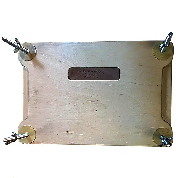 پرس رومیزی قالب گیری چرم مدل NZ-Wooden2X