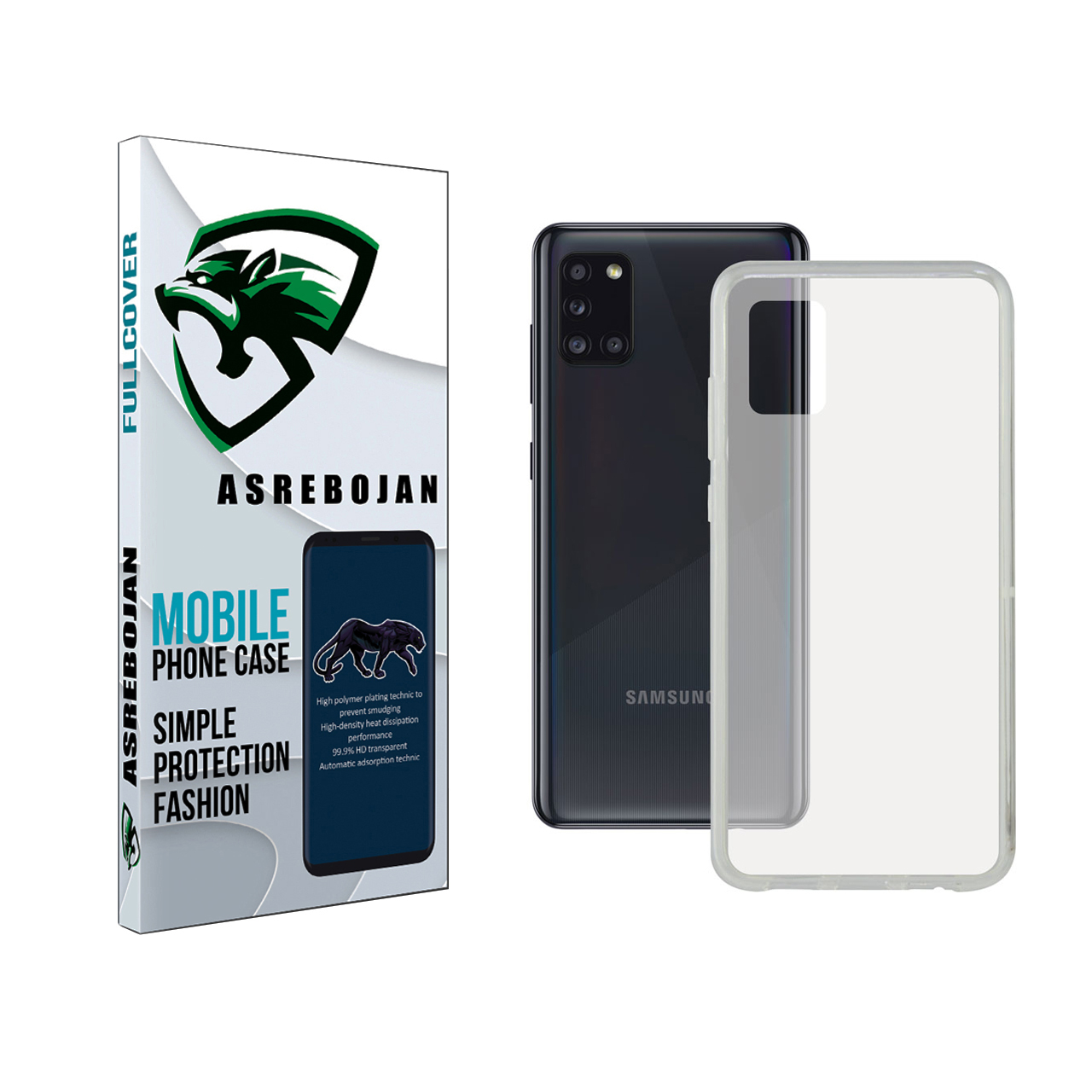 کاور عصر بوژان مدل a.b.JLY مناسب برای گوشی موبایل سامسونگ galaxy a31