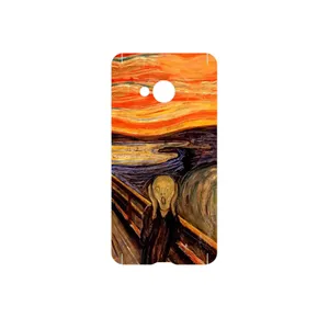 MAHOOT The Scream of Munch Cover Sticker for HTC U Play
