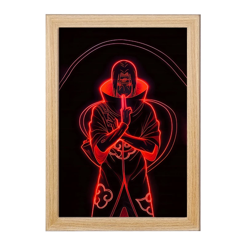 تابلو خندالو مدل ایتاچی انیمه ناروتو (Naruto) کد F4749