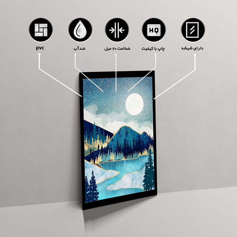 تابلو مدل Abstract کد f-6007