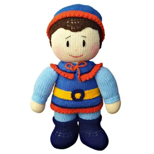 عروسک بافتنی مدل پسر جنگ جو 