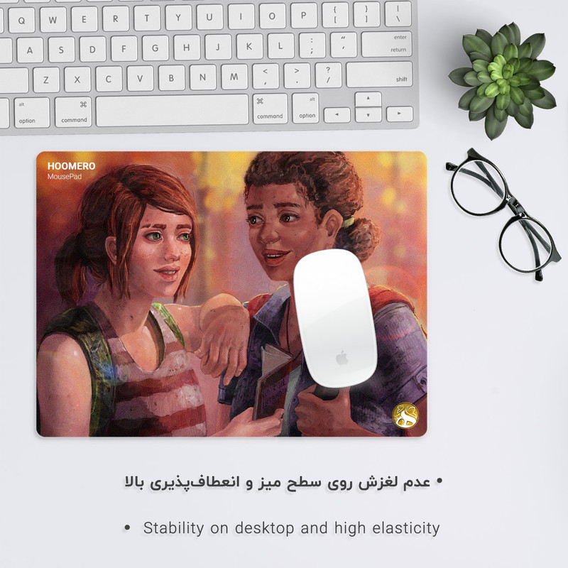 ماوس پد هومرو مدل A4627 طرح بازی The Last of Us 2