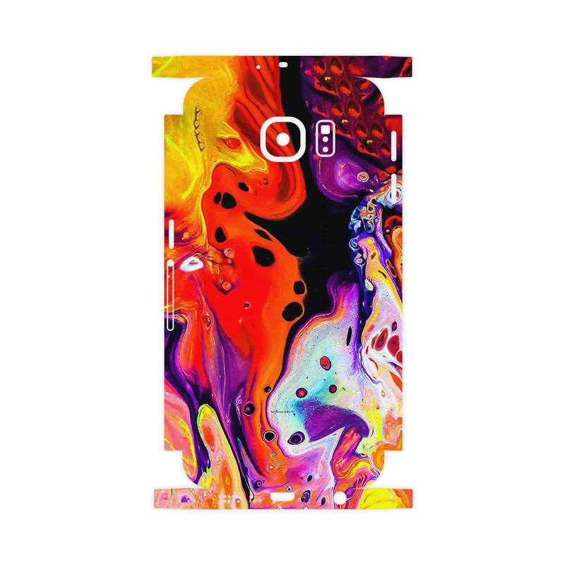 برچسب پوششی ماهوت مدل Abstract Oil Art-FullSkin مناسب برای گوشی موبایل سامسونگ Galaxy S6