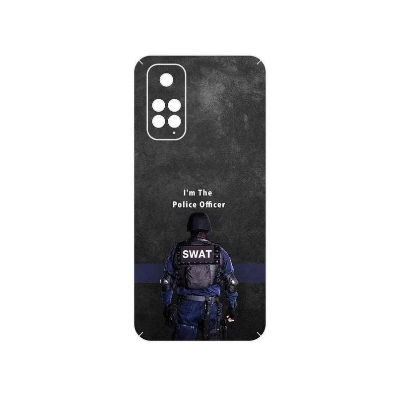 برچسب پوششی ماهوت مدل Police Officer مناسب برای گوشی موبایل شیائومی Redmi Note 11