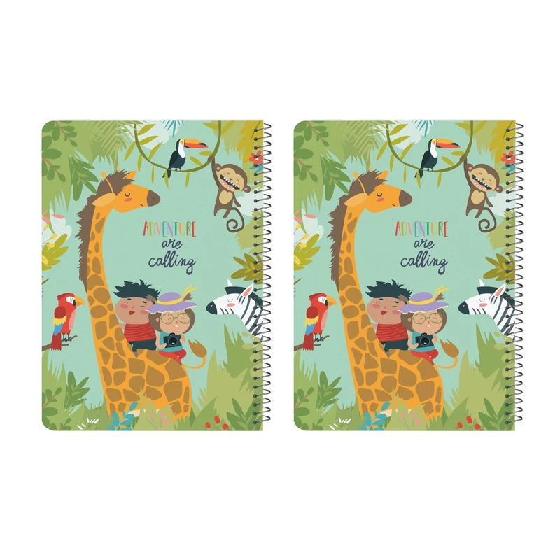 دفتر مشق 50 برگ کد Z2 مجموعه 2 عددی